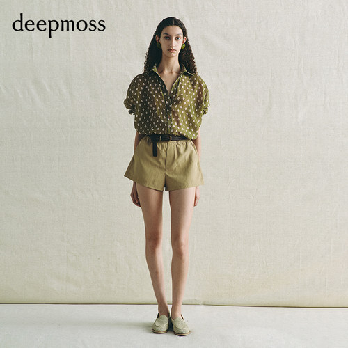 【deepmoss】2026春夏新款果核波点上衣