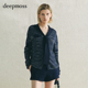 上衣 柔软涟漪植物染绵羊毛开衫 deepmoss 2026春夏新款