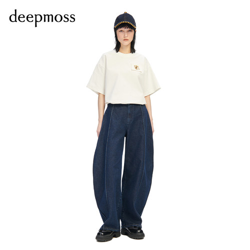 秋季deepmoss牛仔长裤