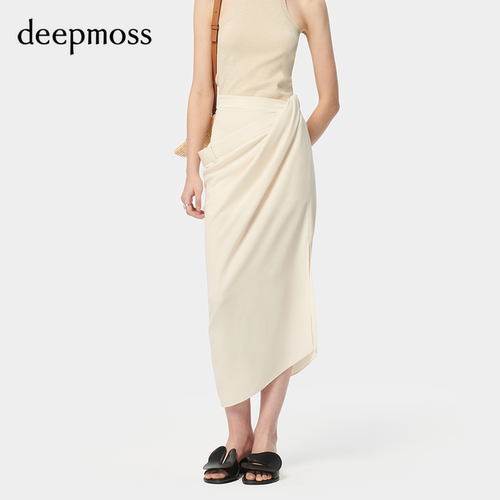deepmoss时尚优雅裹身显瘦半裙