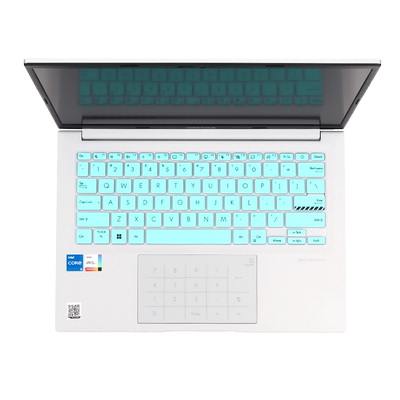 适用华硕a豆14键盘膜贴合不印屏