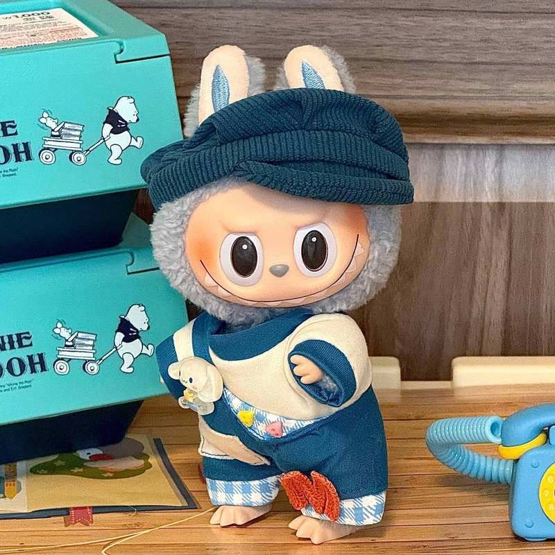 仅衣服适用娃衣17cm拉布布公仔