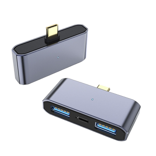 适用于Typec拓展坞mac苹果电脑转接头扩展USB分线器macbookpro华为笔记本usb30雷电4air转换器多接口鼠标键盘