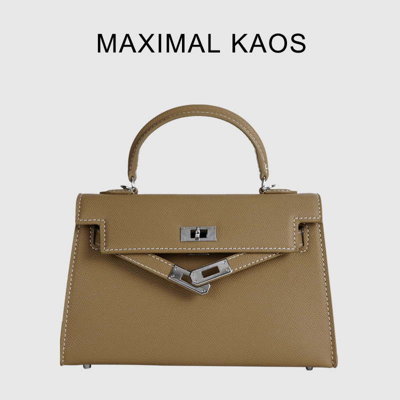 MAXIMAL KAOS手提手掌纹凯莉包单肩斜挎女包MK00298
