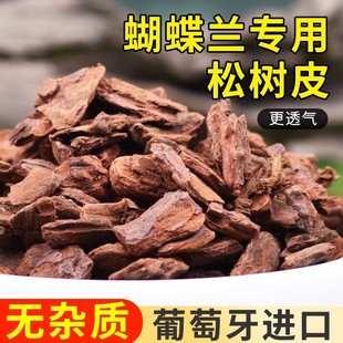蝴蝶兰专用松树皮兰花专用腐熟透气花盆栽种基质营养土松树皮腐熟