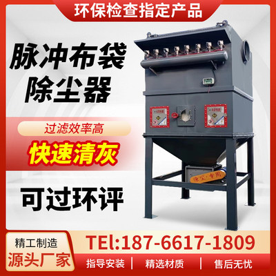 脉冲布袋除尘器设备耐高温锅炉工业环保木工中央粉尘收集除尘器