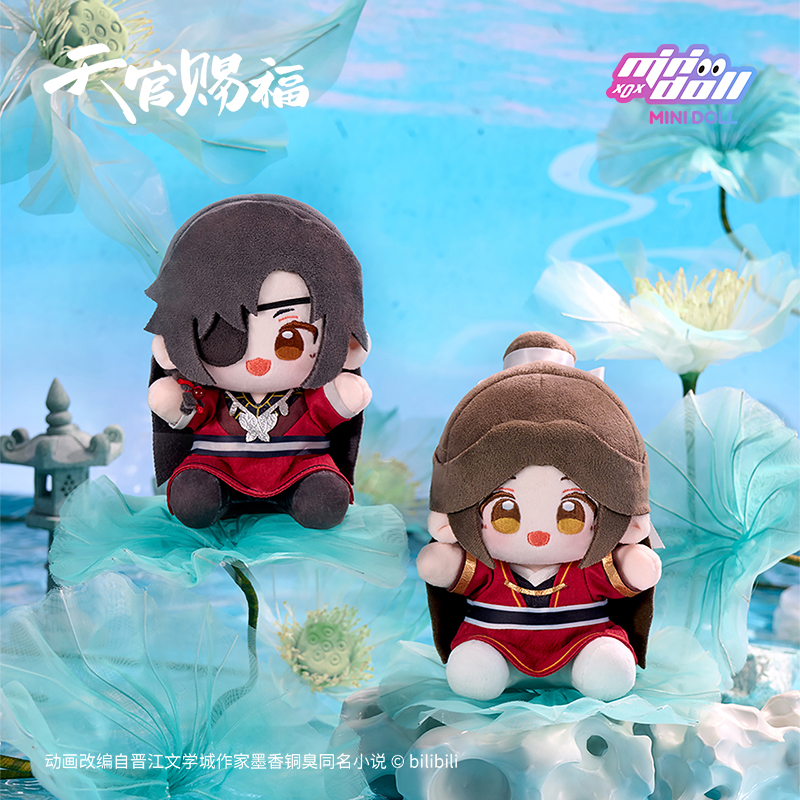 minidoll天官赐福锦清涟莲莲系列Q宝娃娃毛绒玩偶正版周边