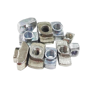 国标欧标铝型材五金后置配件304不锈钢船型T型螺母滑块M6特价螺帽