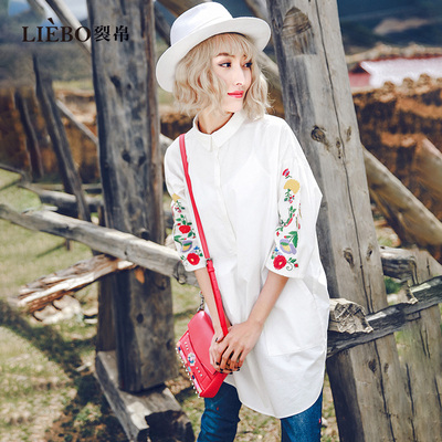 高腰民族风LIEBO/裂帛长裤