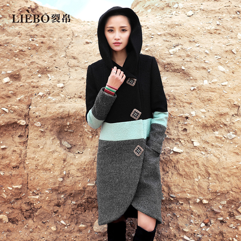 LIEBO/裂帛中长款民族风