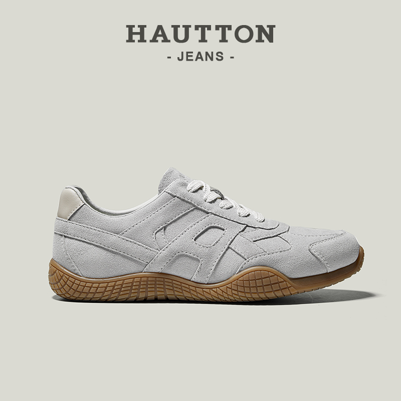 HauttonJeans百搭德训鞋休闲鞋男