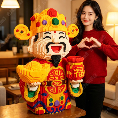 【超大财神】高难度新年招财礼物