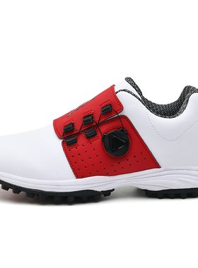 正品雷弗斯LEFUS高尔夫男防水固定钉防滑旋转纽扣专业高尔夫球鞋