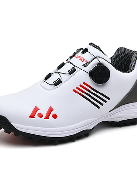 正品雷弗斯LEFUS高尔夫男防水固定钉防滑旋转纽扣专业高尔夫球鞋