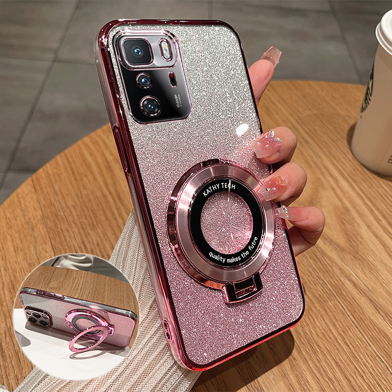 红米note10pro轻奢磁吸支架全包