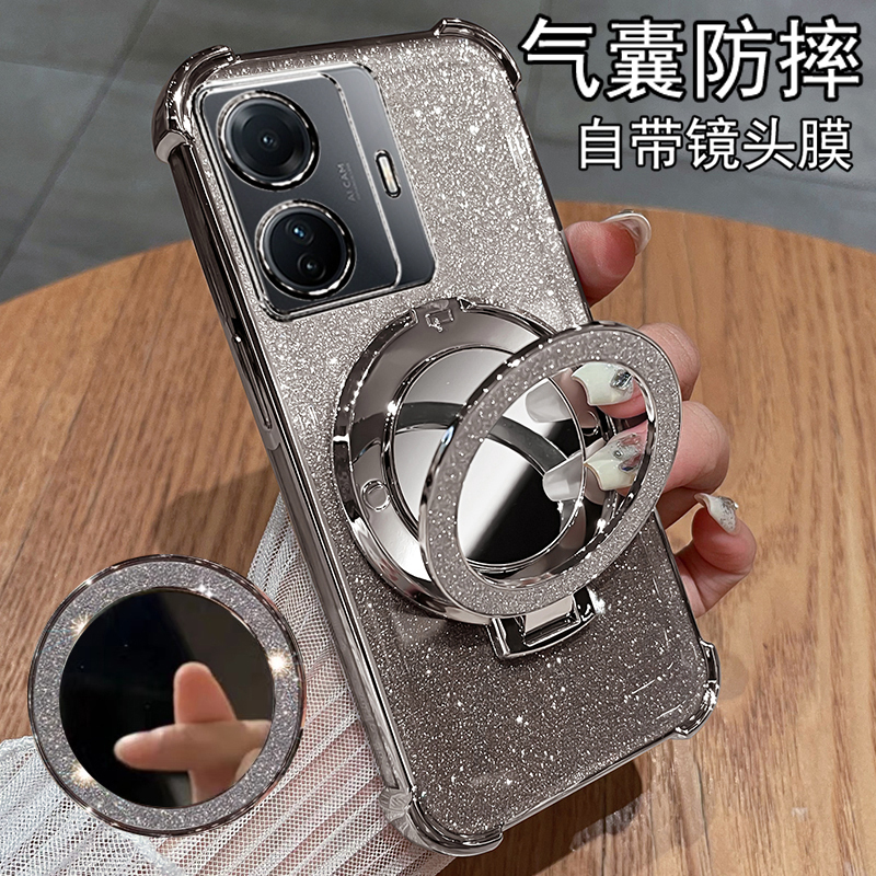 适用vivoS15e自带镜头膜防摔壳