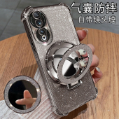 适用华为荣耀80手机壳honor80pro保护硅胶套ANN一AN00镜头全包防摔ANP透明软壳八零por女款 p高级感805g曲面屏