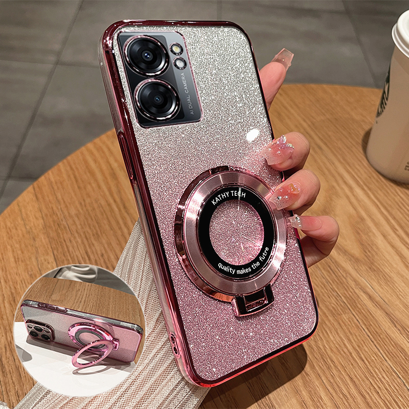 OPPOA56s轻奢磁吸支架全包壳高级