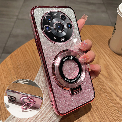 华为荣耀magic3磁吸支架全包壳潮