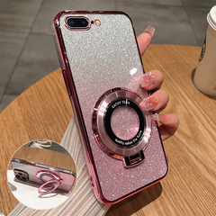 适用苹果8手机壳iPhone7Plus保护硅胶套ip8全包i7防摔ip7透明7P软壳i8男女7sp带支架8sp高级感puls新款8p七八