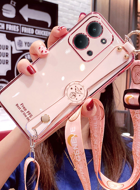 适用小米pococ85手机壳poco c85斜挎保护硅胶套全包防摔软壳海外国际香港版4g女新款腕带挂绳可背带送钢化膜