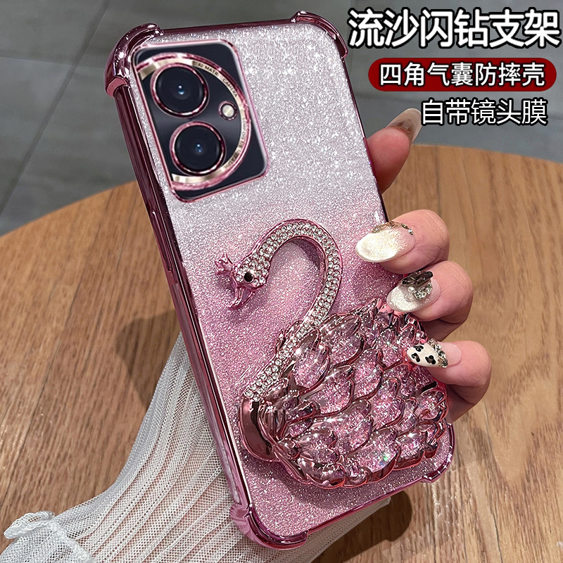 适用华为荣耀100手机壳honor100pro保护硅胶套MAA一AN00自带镜头膜全包气囊防摔10透明por软壳女款新款高颜值