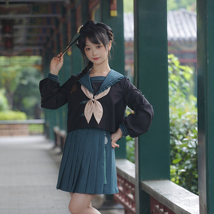 【3件3折后25.9元专区C】御茶家618清仓 JK格裙制服