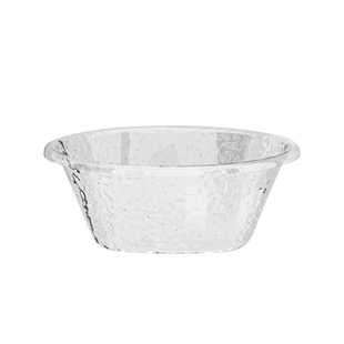 塑料美容院专用洗脸盆加厚透明宿舍洗头洗衣盆洗脚家用大小号盆子