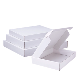 白色飞机盒 快递盒打包JK超硬纸盒包装T2飞机盒定做小批量印logo