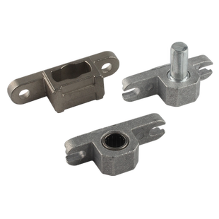 通用型门夹配件上夹头地弹簧配件玻璃门顶夹头配件无框门夹下夹头