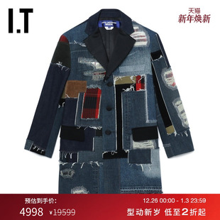 牛仔大衣新款 中长款 WATANABE男装 时髦摩登外套WOC004MO JUNYA