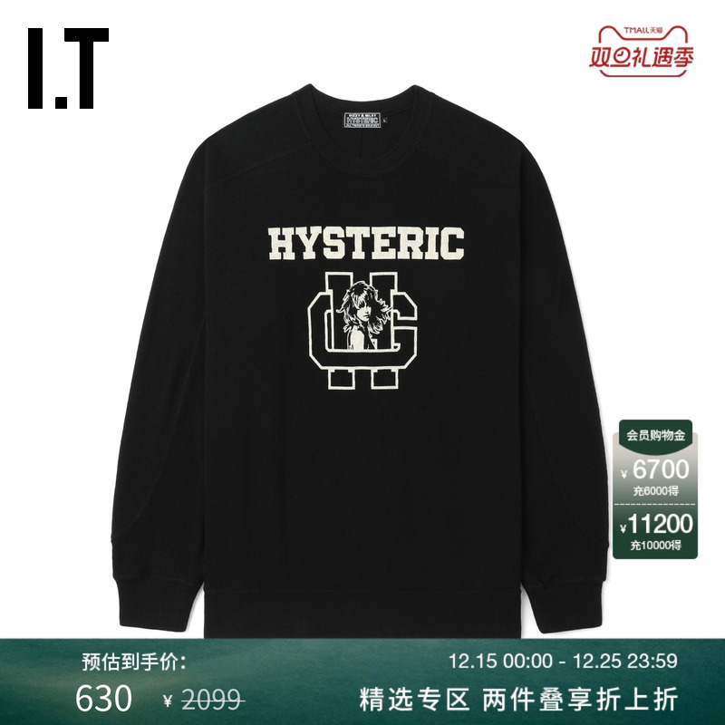 ITHYSTERICGLAMOUR圆领卫衣