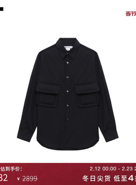 IT CDG COMME DES GARCONS COMME DES GARCONS女装工装风长袖衬衫