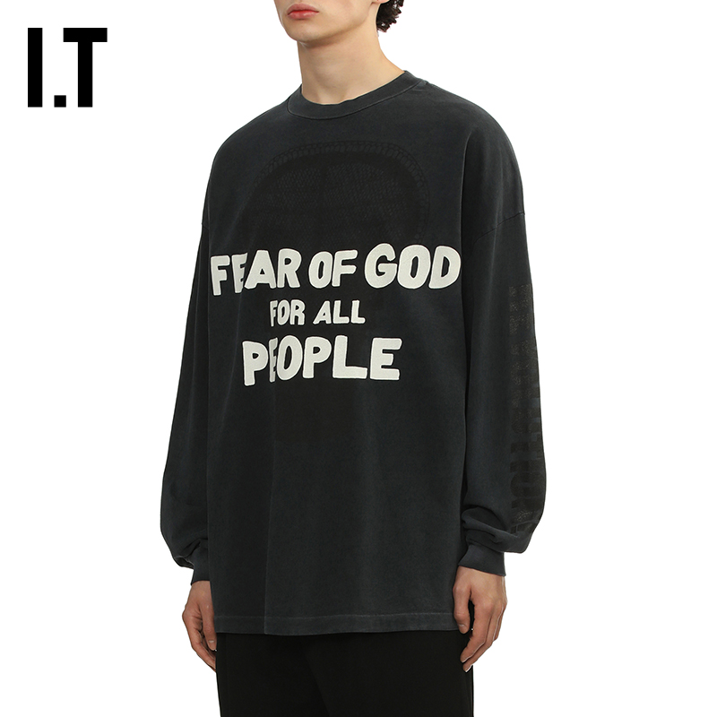 ITFEAROFGOD圆领长袖T恤