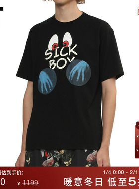 IT UNDERCOVER高桥盾男装短袖T恤新款潮流趣味圆领半袖2E3806MP