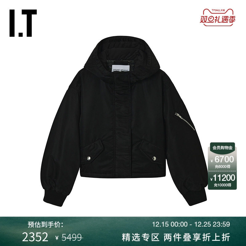 ITSTANDSTUDIO连帽拉链夹克