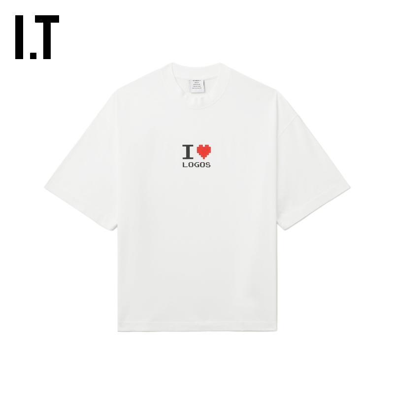 ITVETEMENTS宽松落肩T恤