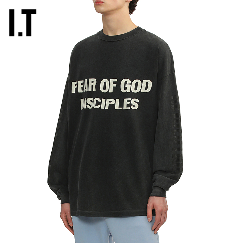 ITFEAROFGOD圆领长袖T恤