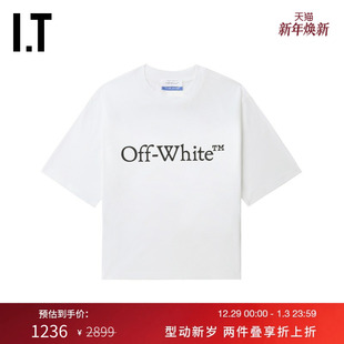 T恤新款 OFF 900110 logo印花短袖 WHITE ABLOH™女装 VIRGIL
