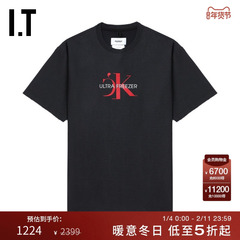 IT doublet男装圆领短袖T恤新款简约休闲基础宽松半袖9CS391MP