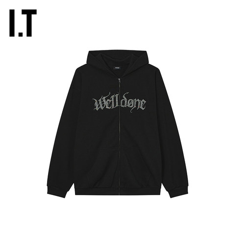 ITWe11Done连帽拉链卫衣