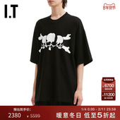 暗黑潮流宽松廓形半袖 105012 短袖 T恤新款 mastermind JAPAN男装