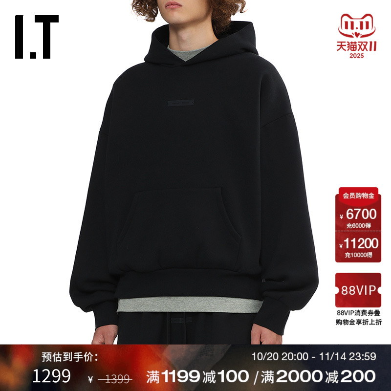 ITESSENTIALS连帽卫衣