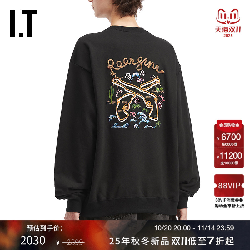 ITroarroarguns圆领卫衣