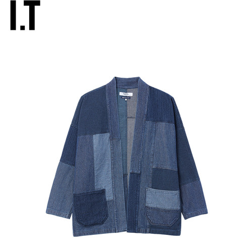 ITFDMTL道袍式牛仔夹克