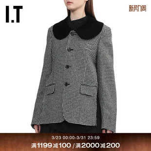 des GARCONS HOMME 千鸟格西装 COMME BLACK情侣款 夹克外套 CDG