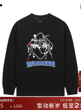 IT F.C.REAL BRISTOL|蓝色监狱联名系列男装长袖T恤新款圆领上衣