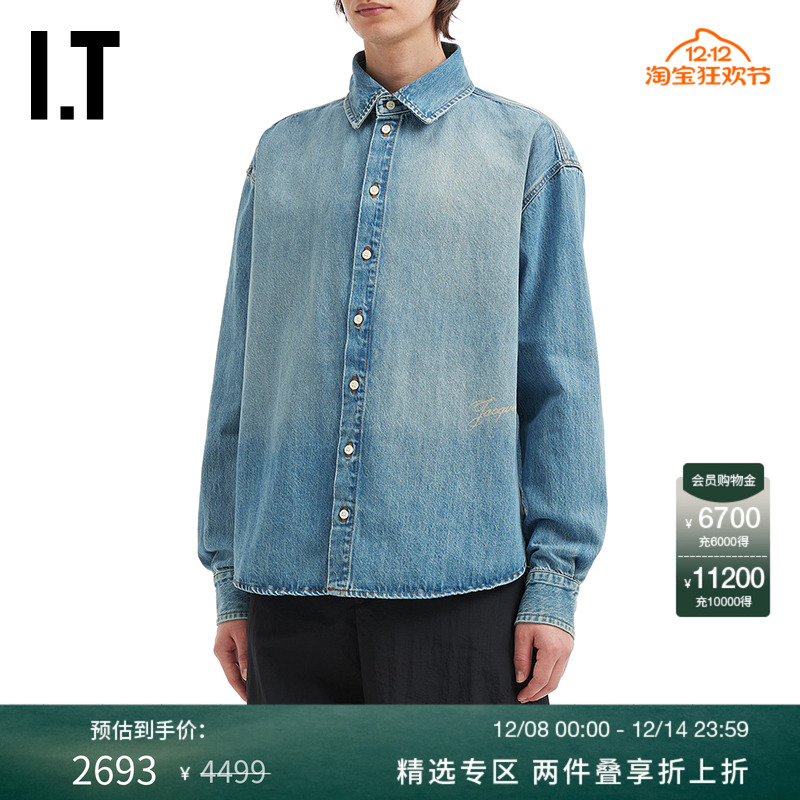 ITJACQUEMUS长袖牛仔衬衫