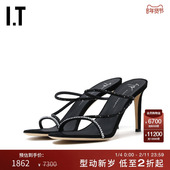 精致钻饰高跟凉拖鞋 200005J 露趾凉鞋 时尚 GIUSEPPE ZANOTTI女款