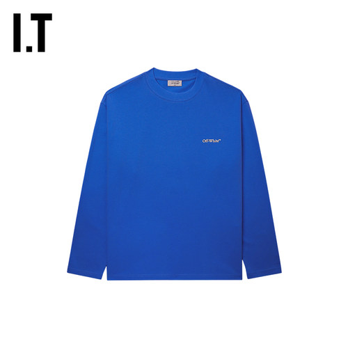 OFF-WHITE™宽松长袖T恤
